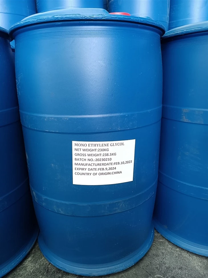 Mono Ethylene Glycol (MEG) C2H6O2 CAS 107-21-1 Mono Ethylene Glycol (MEG) C2H6O2 CAS 107-21-1